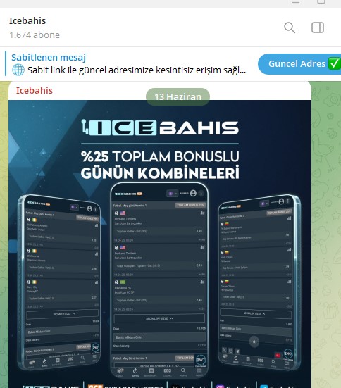 İcebahis Telegram