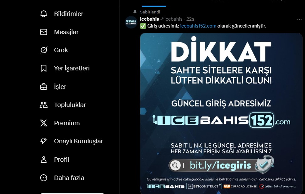 İcebahis Twitter